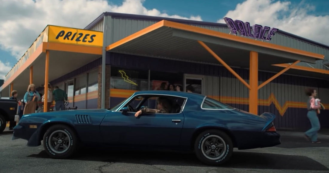 La Camaro bleue de Billy Hargrove dans Stranger Things