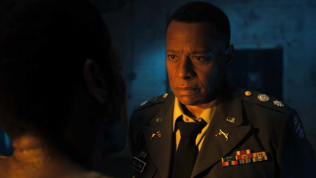 Lieutenant Colonel Sullivan in military uniform, in Stranger Things