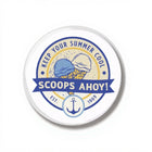 44 mm pin Stranger Things Scoops Ahoy