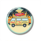 44 mm pin Stranger Things Surfer Boy Pizza van
