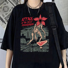 Women's T-shirt Stranger Things Attack of the 50 ft Demogorgon