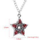 Necklace Stranger Things Demogorgon star