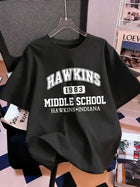 Men's T-shirt Stranger Things Hawkins Middle School 1983