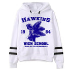 White sweater Stranger Things Hawkins High School 1984