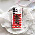 Matte Samsung case Stranger Things Striped Demogorgon
