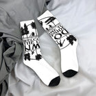 Socks Stranger Things Welcome to the Upside Down white