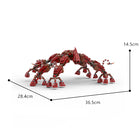 Buildable figure Stranger Things Red Demogorgon 691 pieces