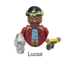 Buildable mini figure Stranger Things Lucas Sinclair