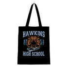 Tote bag Stranger Things Hawkins High School black tiger
