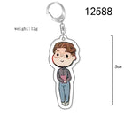 Chibi keychain Stranger Things Curly Dustin Henderson