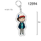 Chibi keychain Stranger Things Dustin Henderson cap