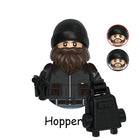 Buildable mini figure Stranger Things Bearded Jim Hopper