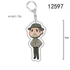 Chibi keychain Stranger Things Jim Hopper in uniform