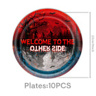 Plates Stranger Things Welcome to the Other Side 23 cm (set of 10)