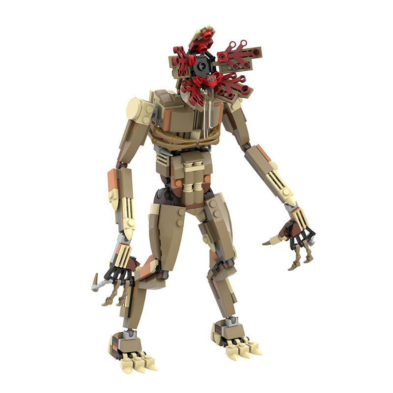 Figurine à construire Stranger Things Demogorgon articulé 350 pièces vu de face