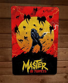 Metal plaque Stranger Things Eddie Munson Master of Puppets
