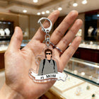 Keychain Stranger Things Steve moms' number 1