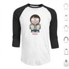 Men's 3/4-sleeve baseball T-shirt Stranger Things Mike Wheeler
