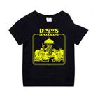 Kids' black T-shirt Stranger Things Dungeons and Demogorgons