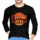 Men's long-sleeve T-shirt Stranger Things Welcome to Hawkins Indiana badge