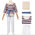 Kids' outfit Stranger Things Nancy Wheeler striped sweater